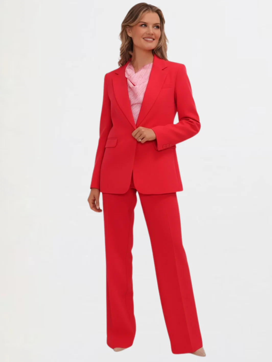 Kate & Pippa Palermo Trousers In Coral