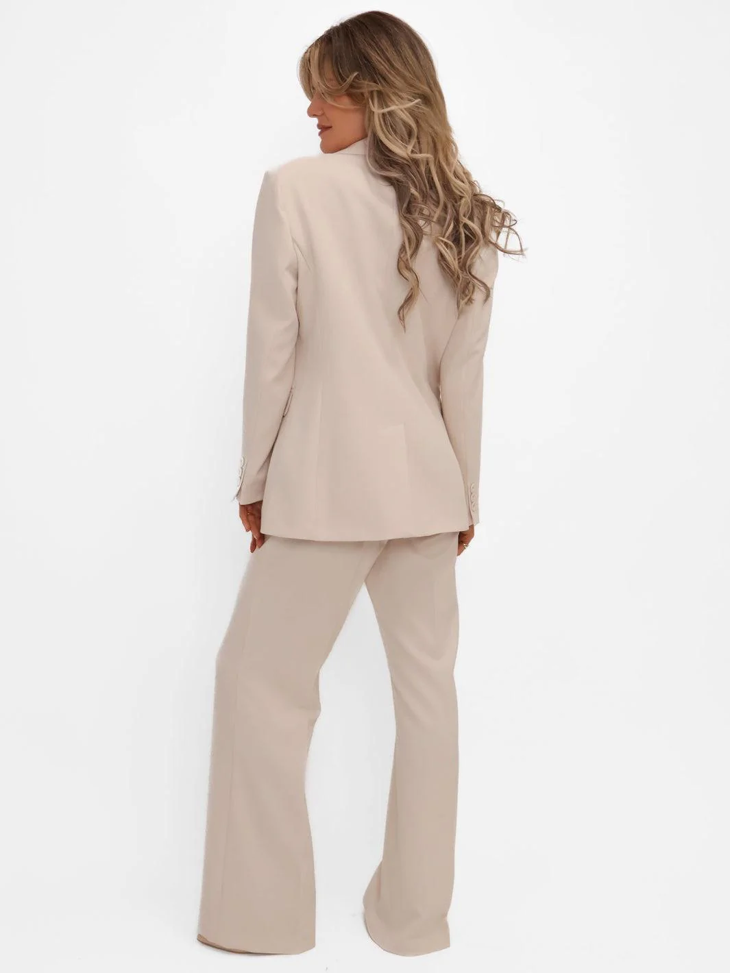 Kate & Pippa Palermo Trousers In Light Beige - Image 5