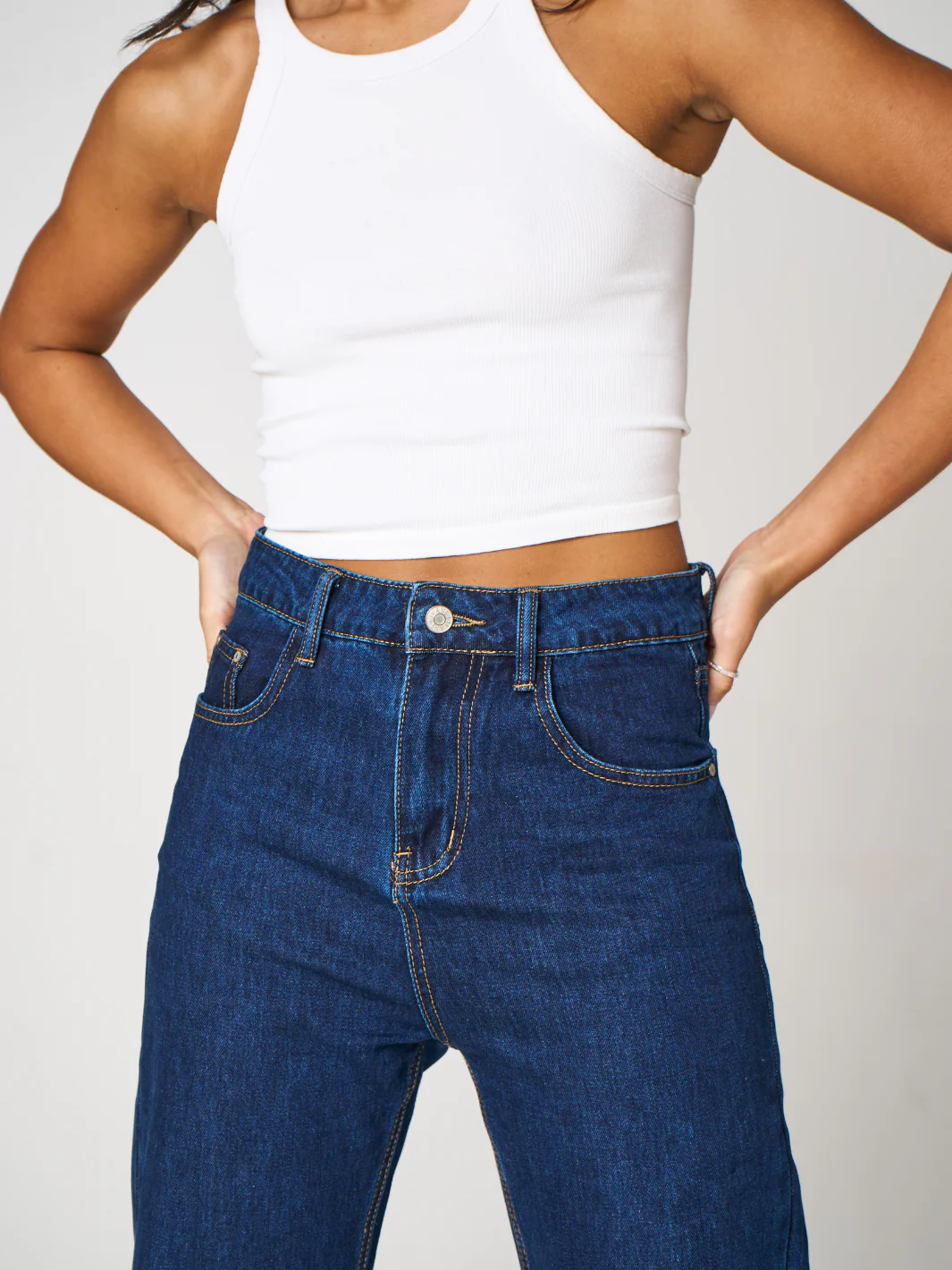 Kate & Pippa Ruby Jeans In Dark Denim Long Leg - Image 5