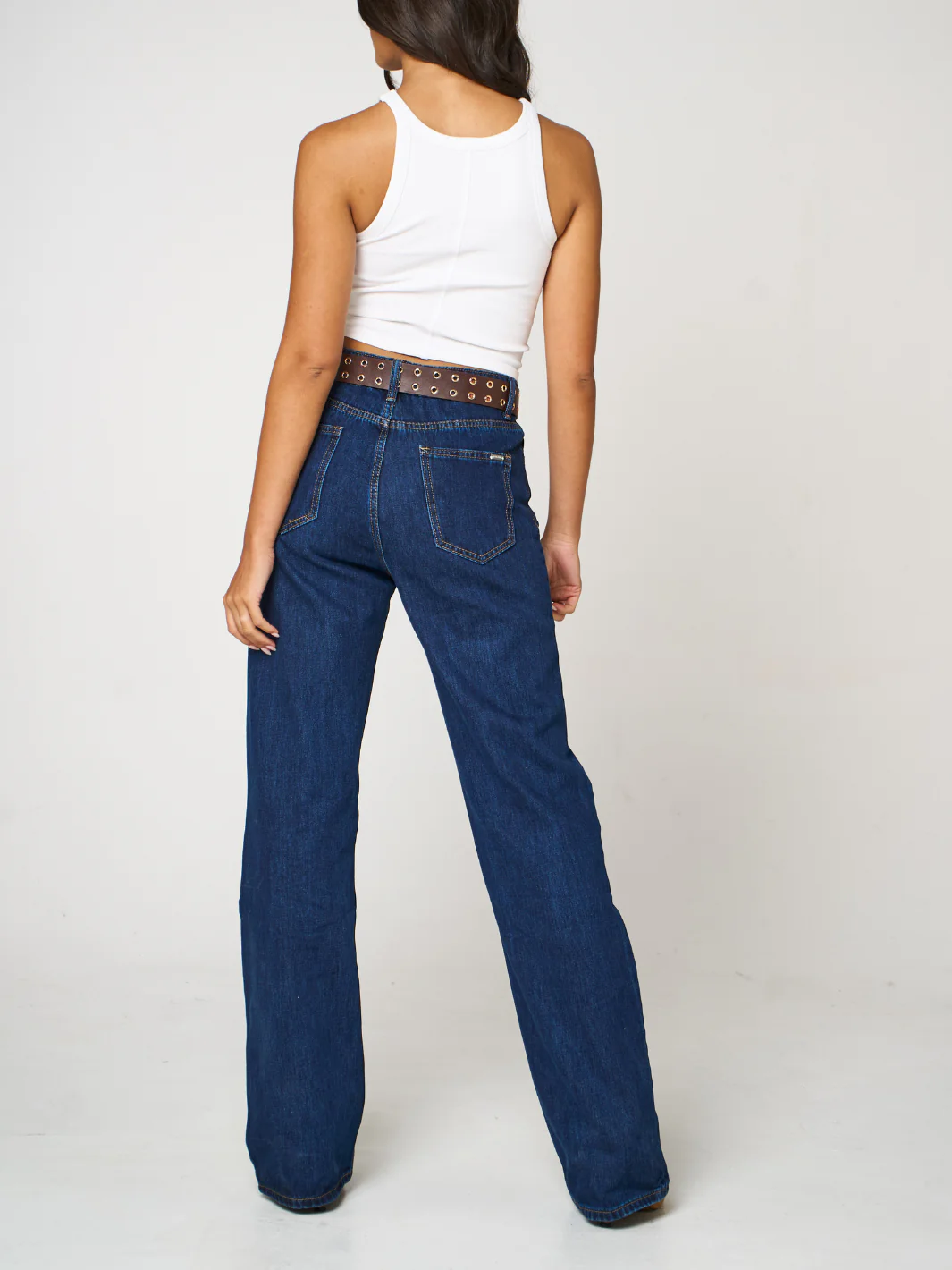 Kate & Pippa Ruby Jeans In Dark Denim Long Leg - Image 7