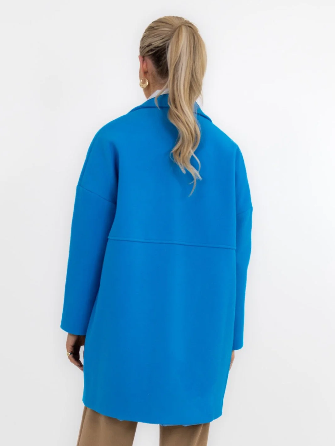 Kate & Pippa Savona Coat In Tiffany blue - Image 9