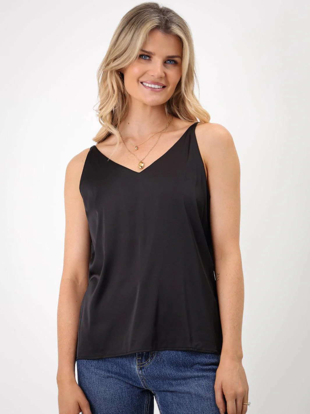 Kate & Pippa Sylvie Cami In Black - Image 13