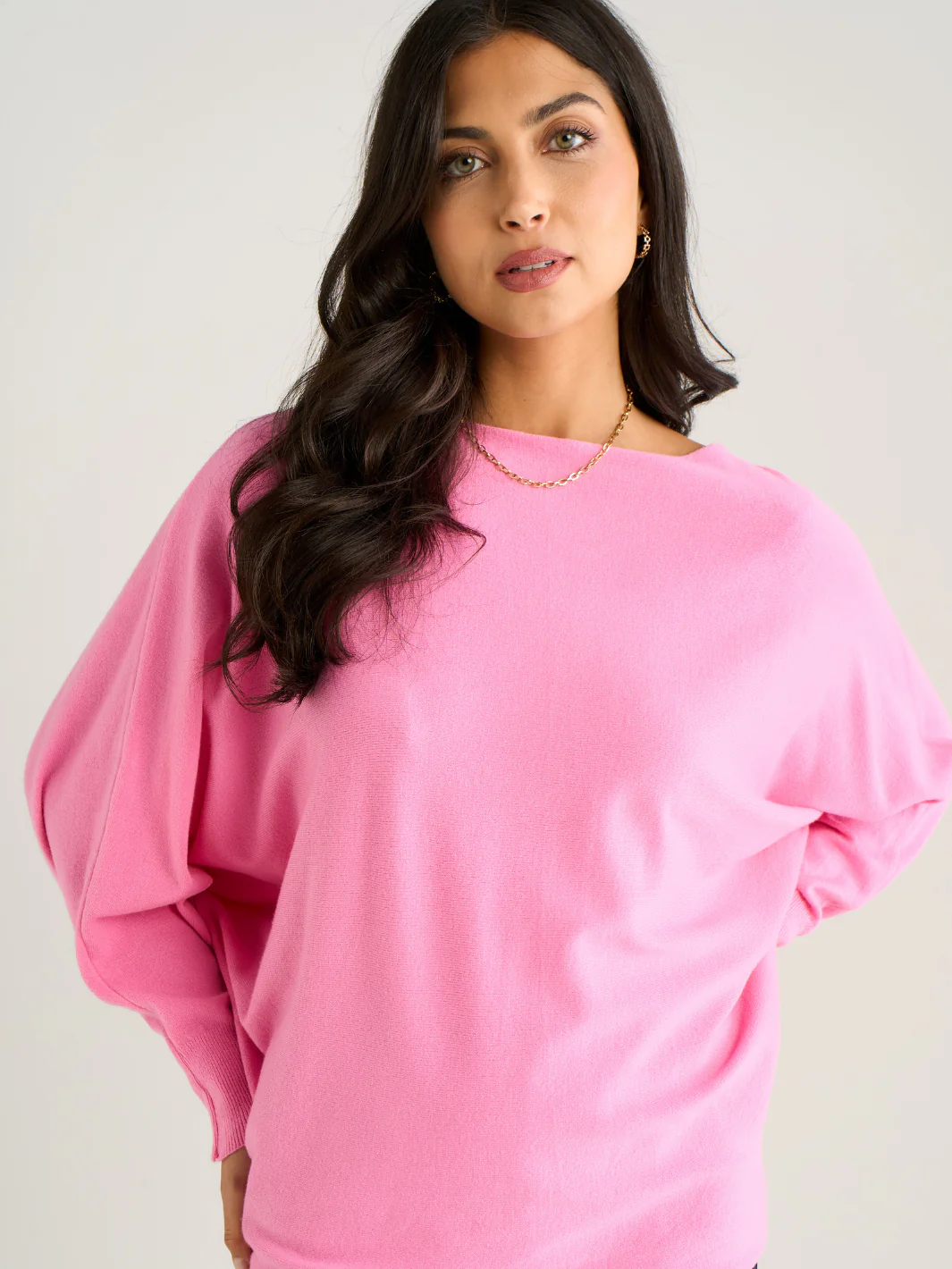 Kate & Pippa Venice Knit in Bubblegum Pink - Image 3