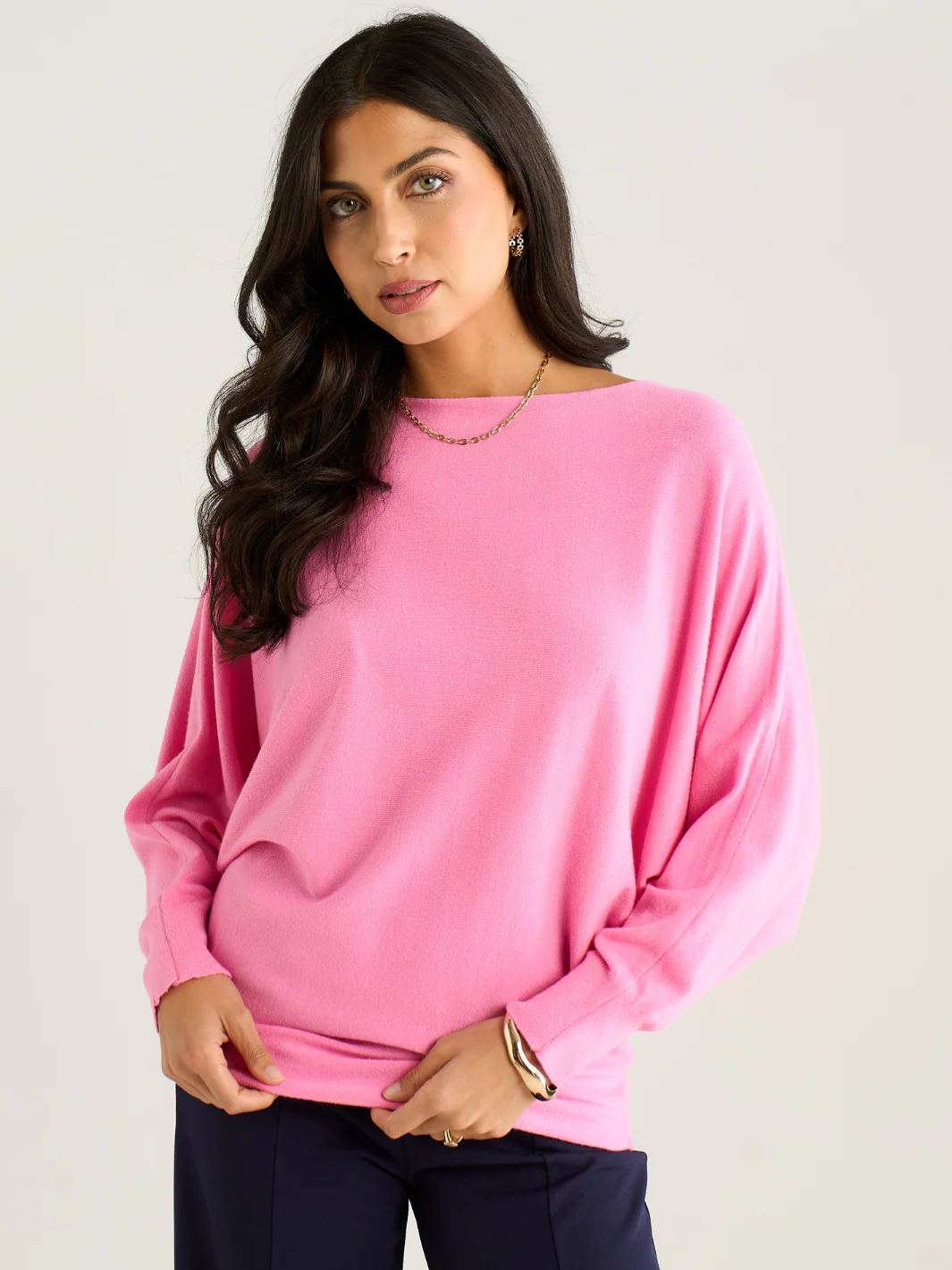 Kate & Pippa Venice Knit in Bubblegum Pink - Image 4