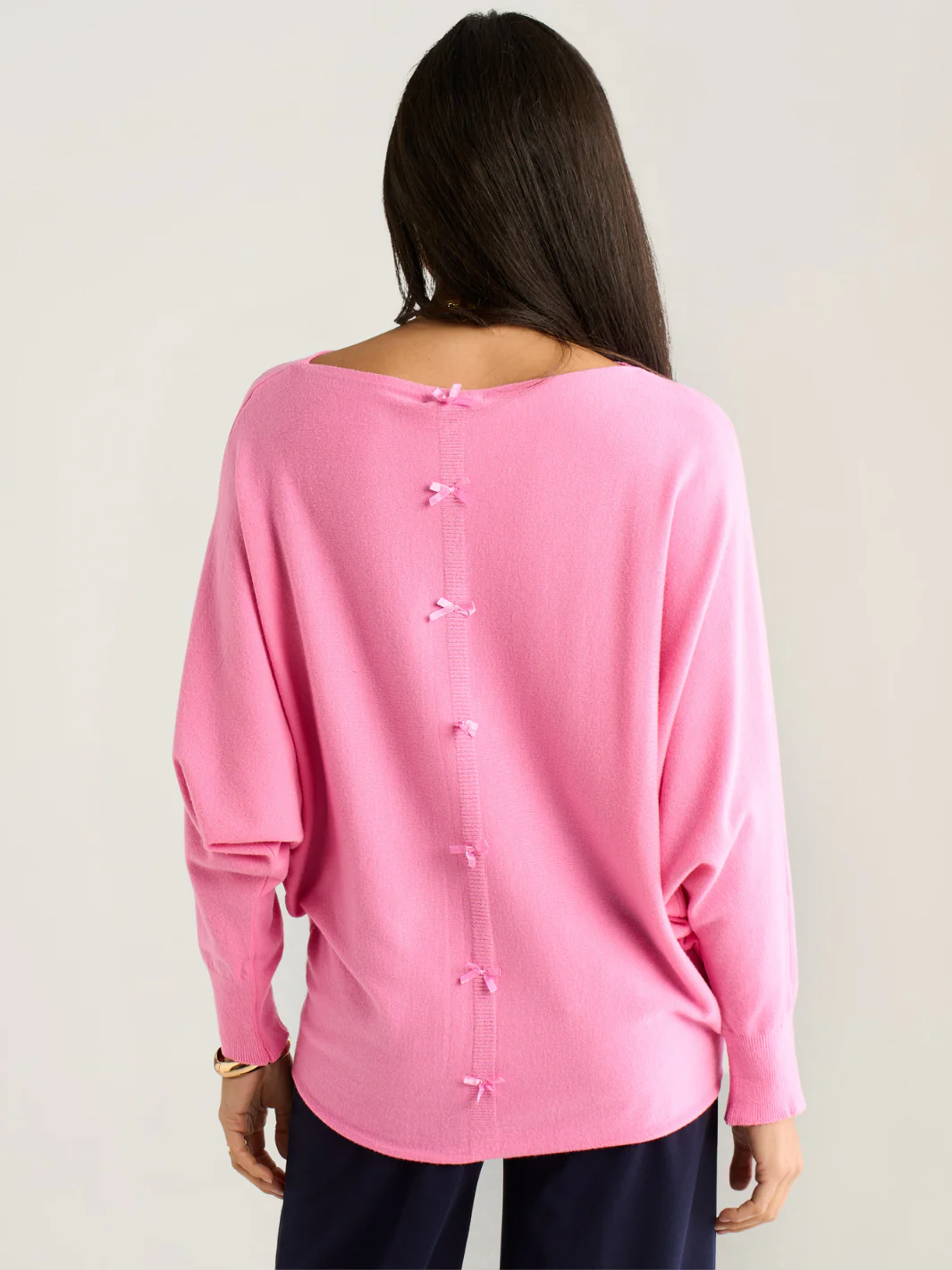 Kate & Pippa Venice Knit in Bubblegum Pink - Image 5