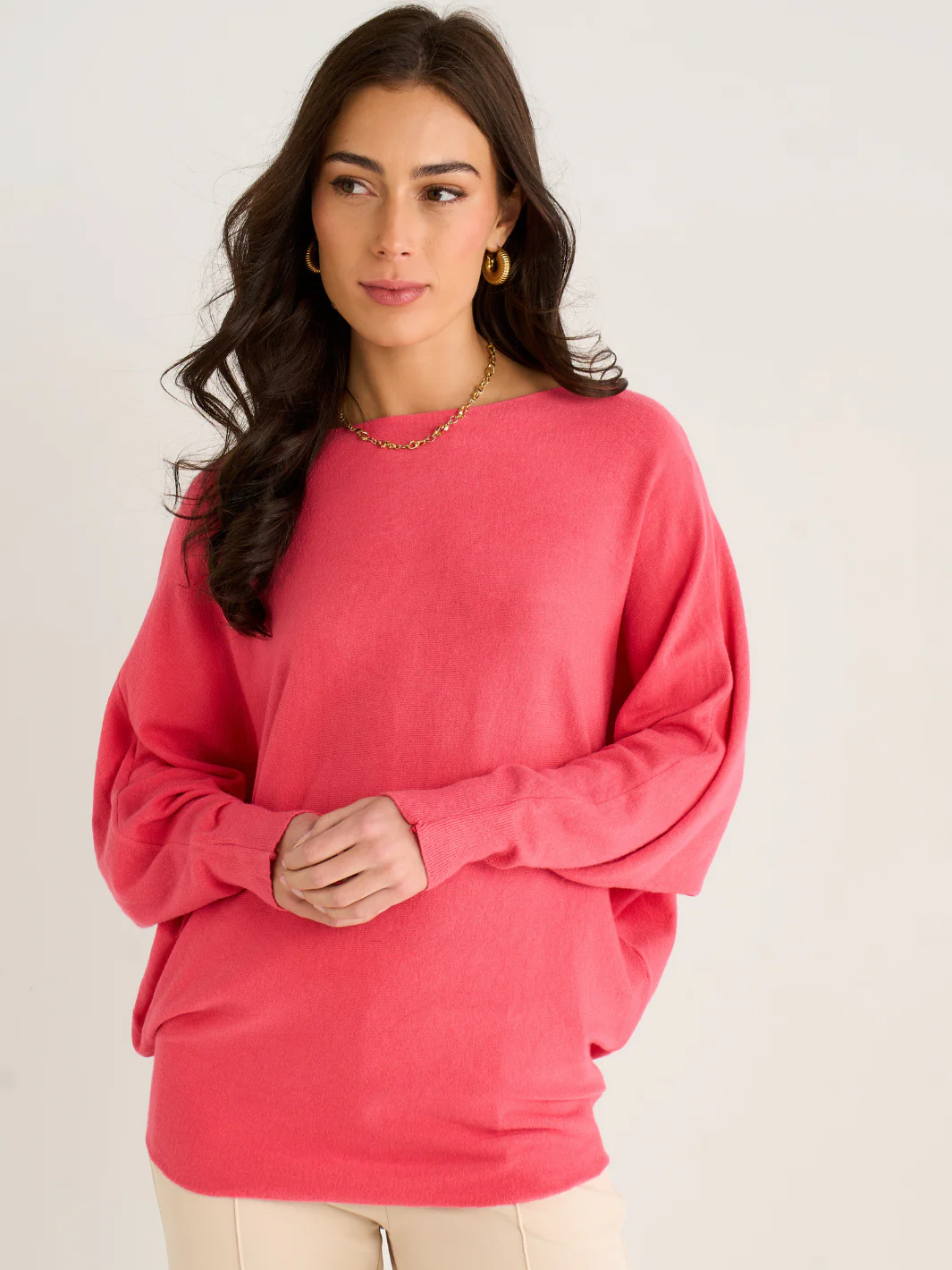 Kate & Pippa Venice Knit in Coral - Image 4