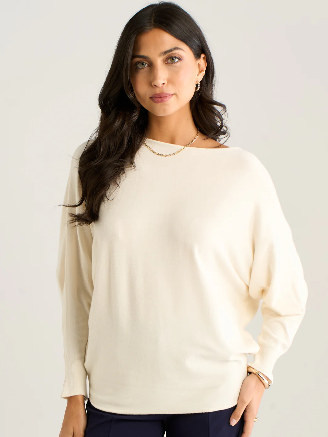 Kate & Pippa Venice Knit in Cream - Image 2