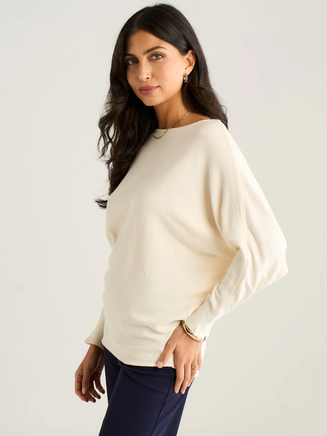 Kate & Pippa Venice Knit in Cream - Image 3