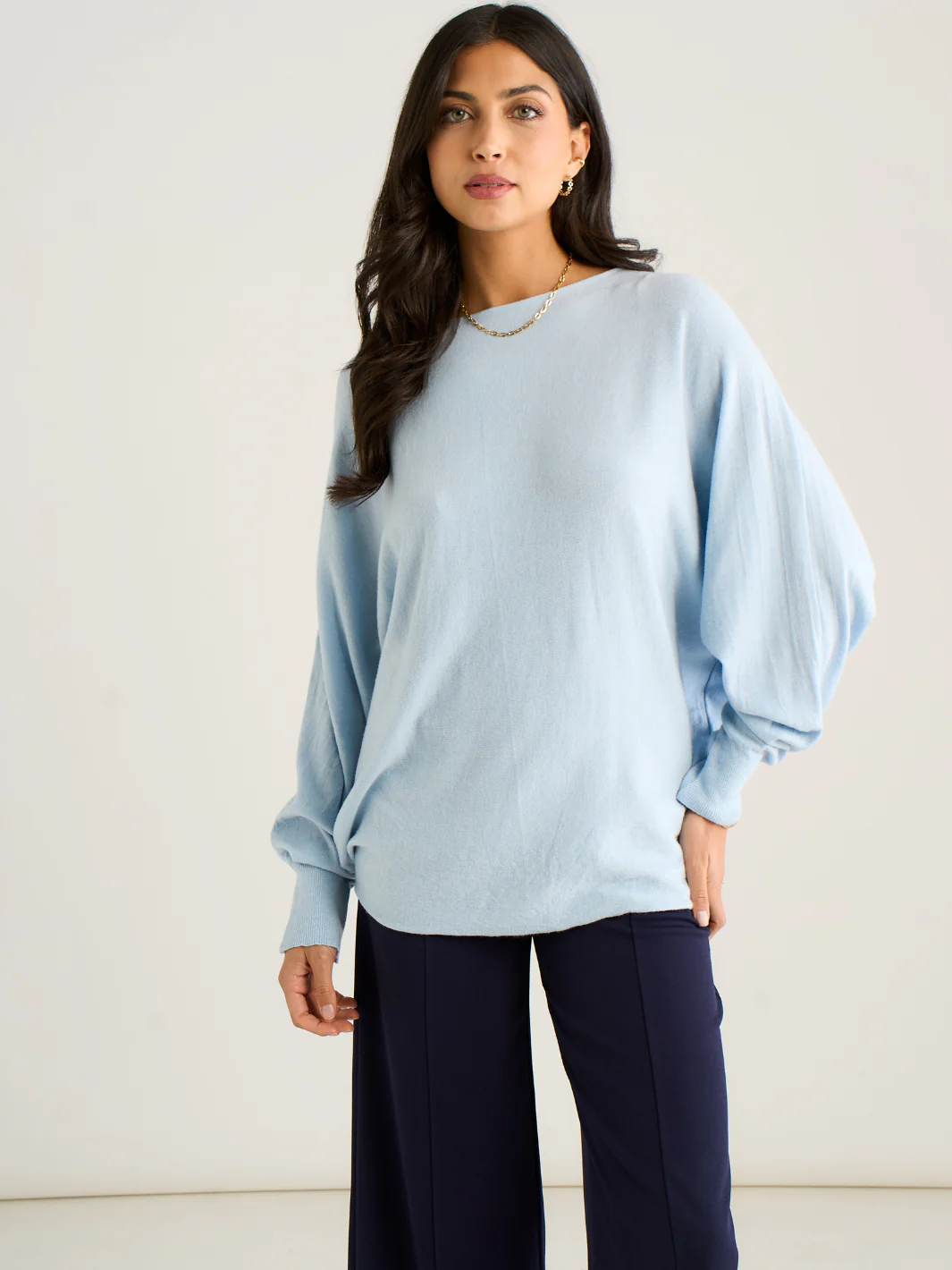 Kate & Pippa Venice Knit in Light Blue - Image 3