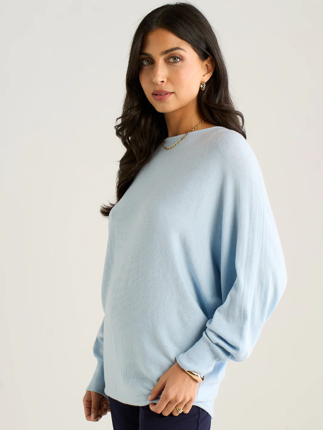 Kate & Pippa Venice Knit in Light Blue - Image 4