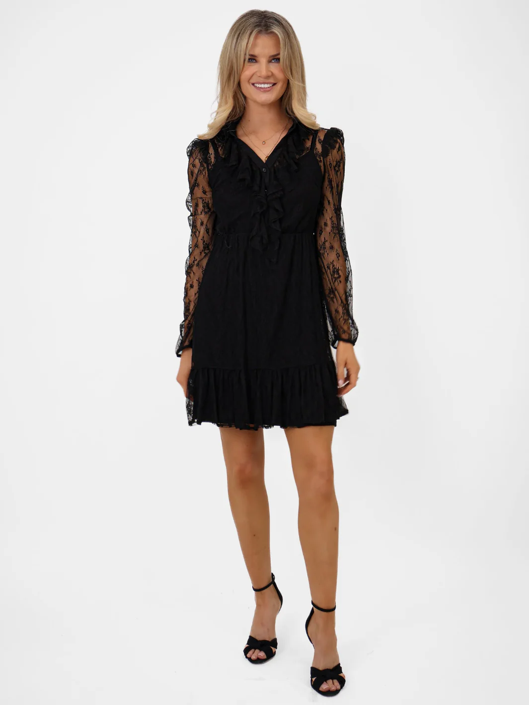 Kate & Pippa Vicky Mini Dress In Black - Image 7