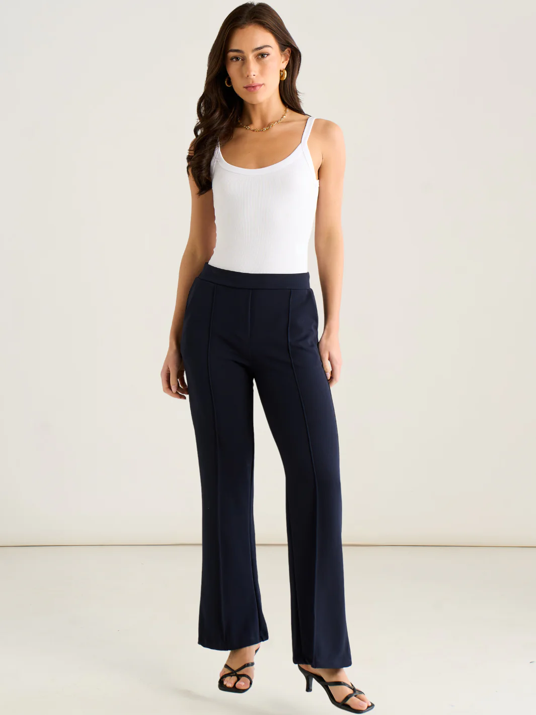 Kate & Pippa Yale Trousers In Midnight Navy - Image 4