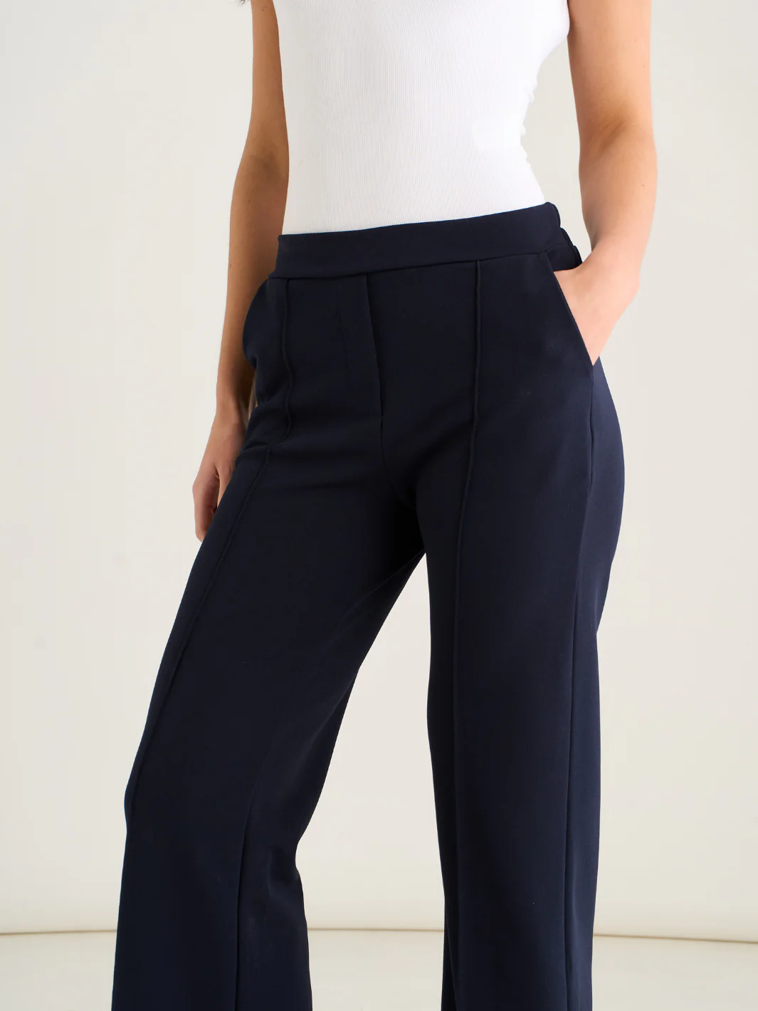 Kate & Pippa Yale Trousers In Midnight Navy - Image 5