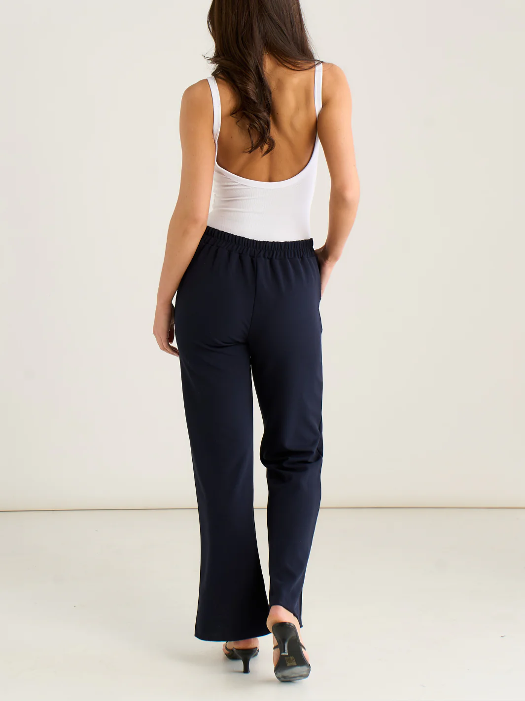 Kate & Pippa Yale Trousers In Midnight Navy - Image 6