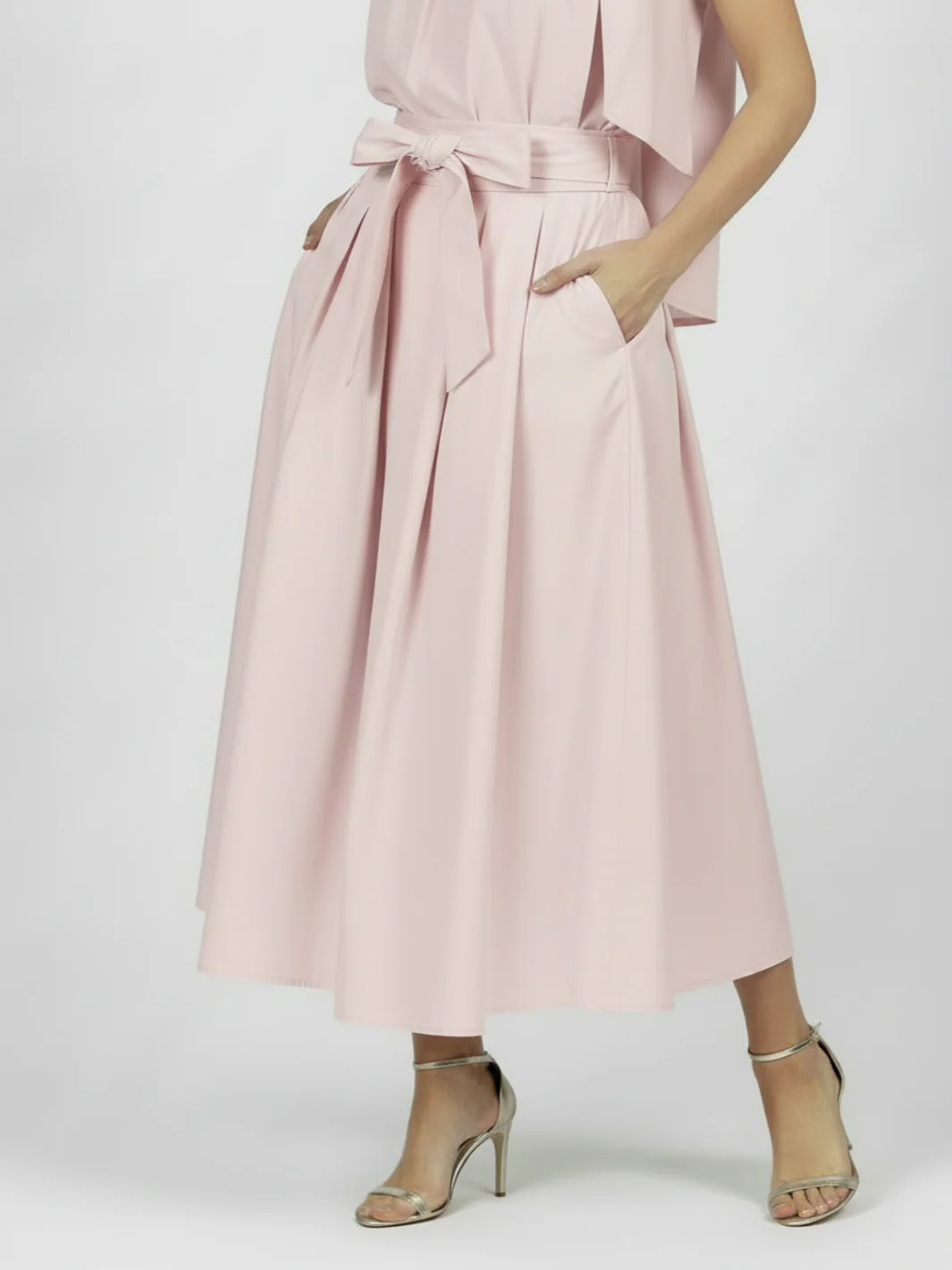 Lil Jen Blair Cotton Skirt In Petal Pink - Image 4