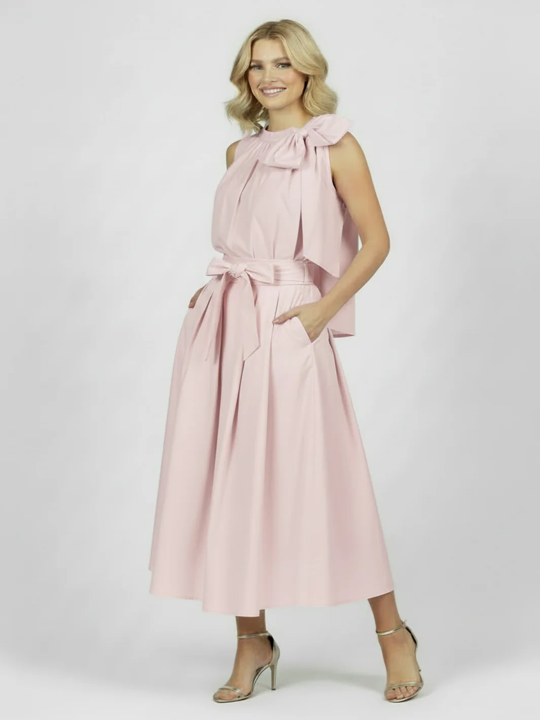 Lil Jen Blair Cotton Skirt In Petal Pink - Image 5