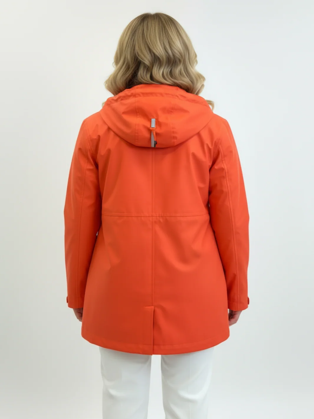 Normann Lightweight Rain Jacket In Coral 4616-47 - Image 2