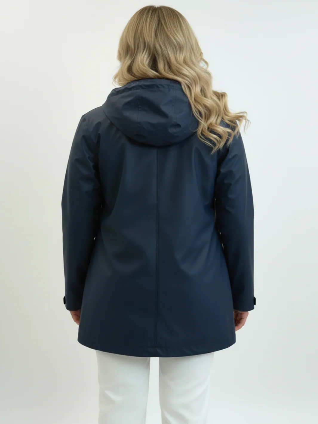 Normann Lightweight Rain Jacket In Navy 4616-69 - Image 2