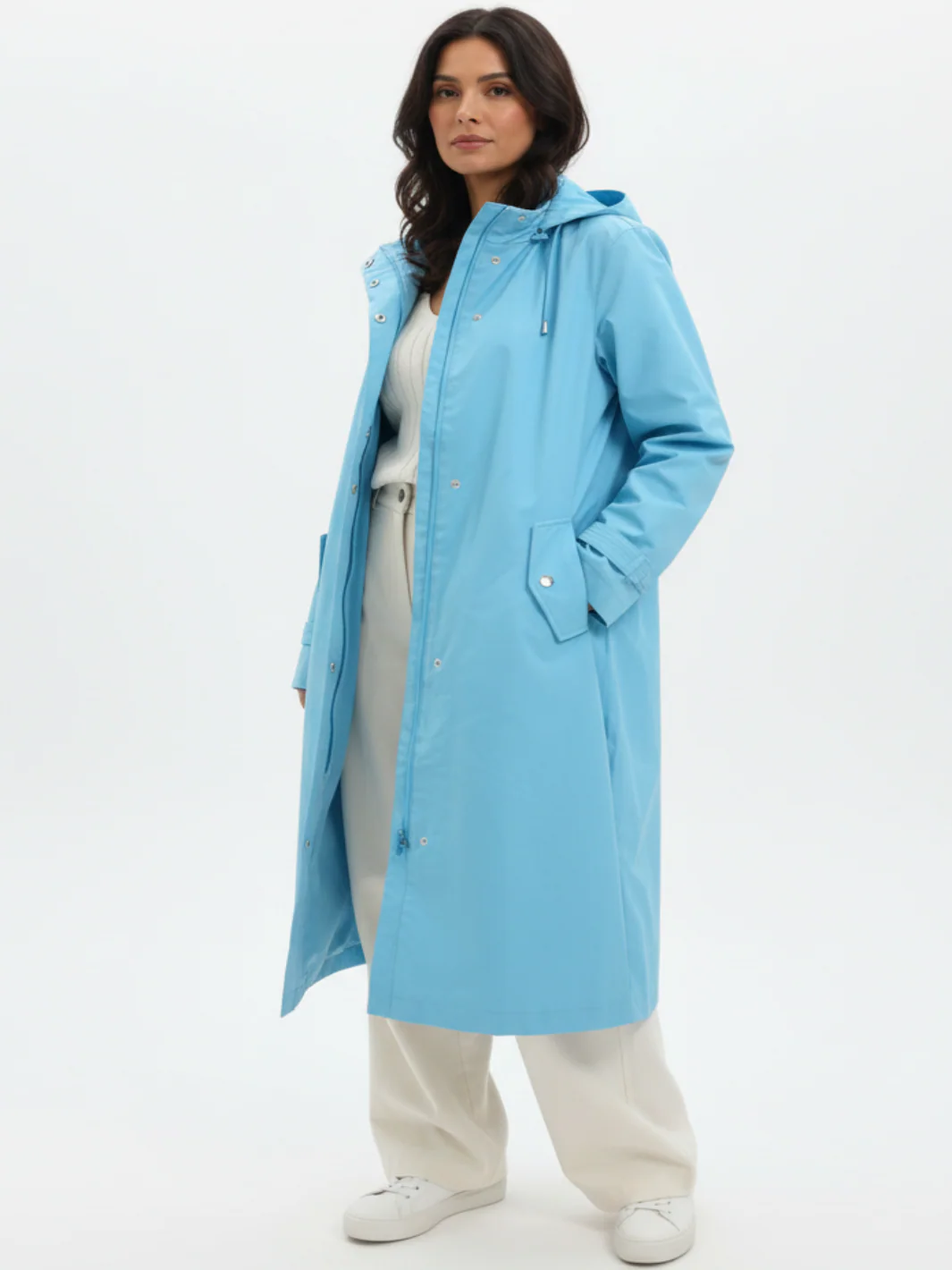 Normann Long Jacket In Blue 4610-75