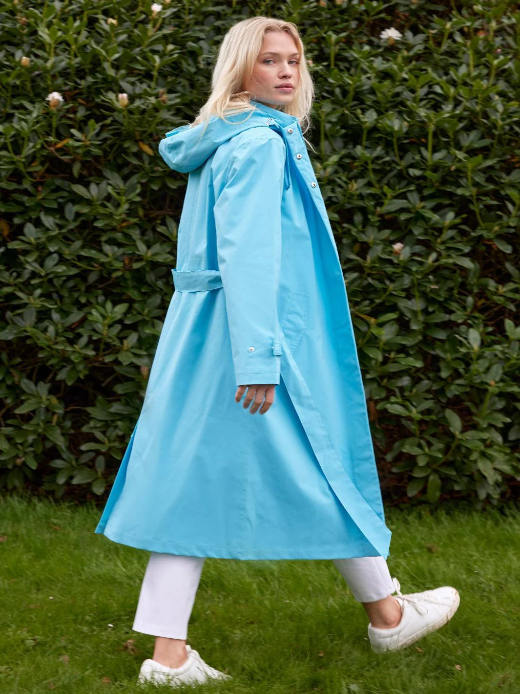 Normann Long Jacket In Blue 4610-75 - Image 3