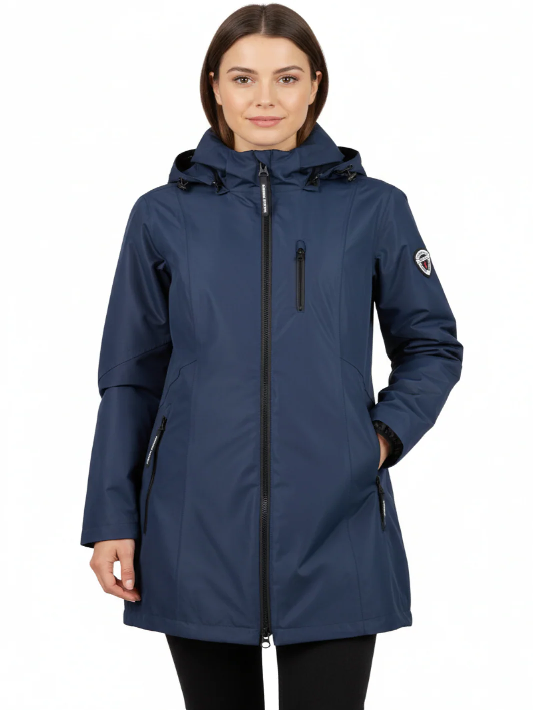 Normann Rain Jacket In Navy 1223