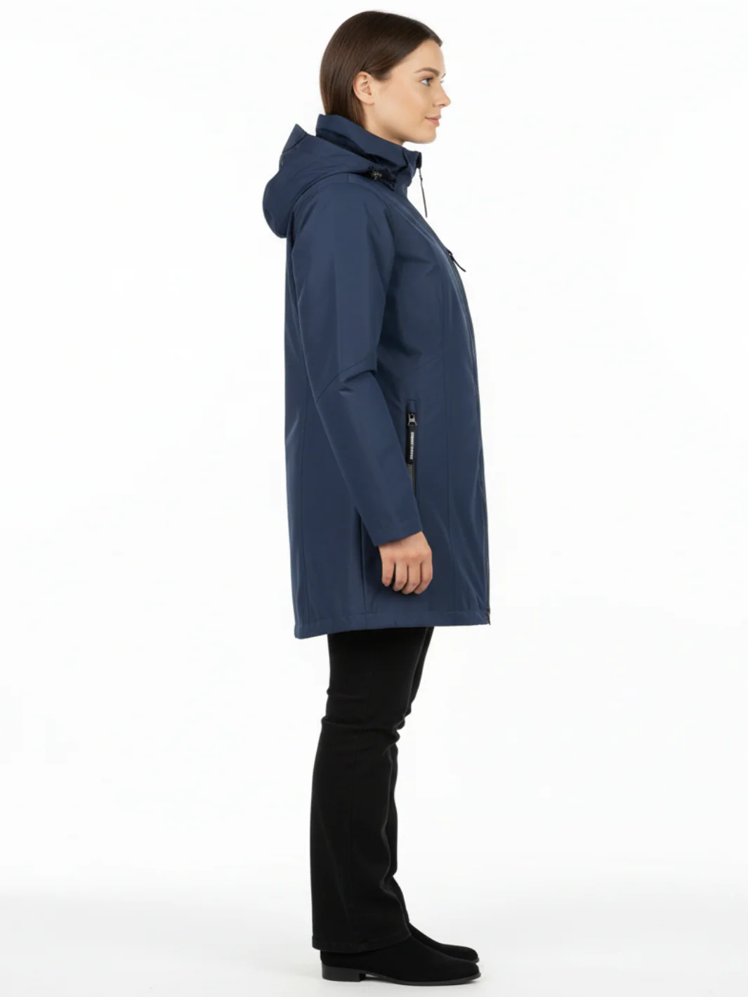 Normann Rain Jacket In Navy 1223 - Image 2
