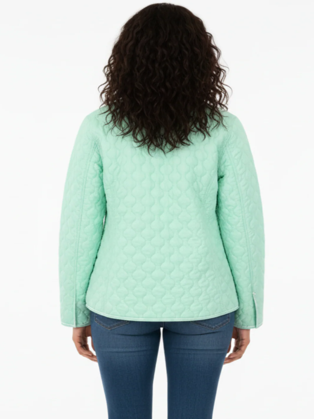 Normann Reversible Jacket In Mint Green 1523 - Image 3