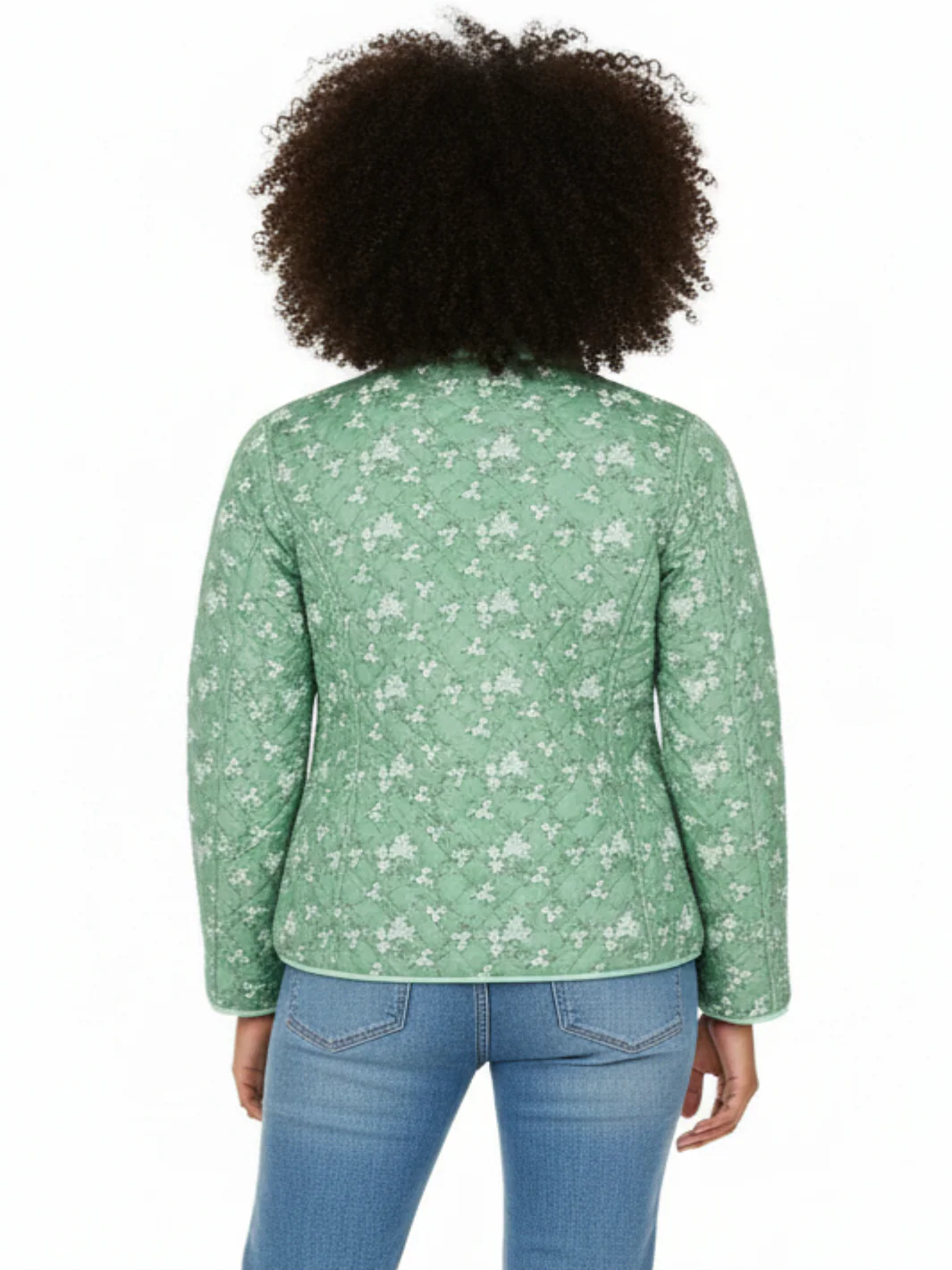 Normann Reversible Jacket In Mint Green 1523 - Image 6