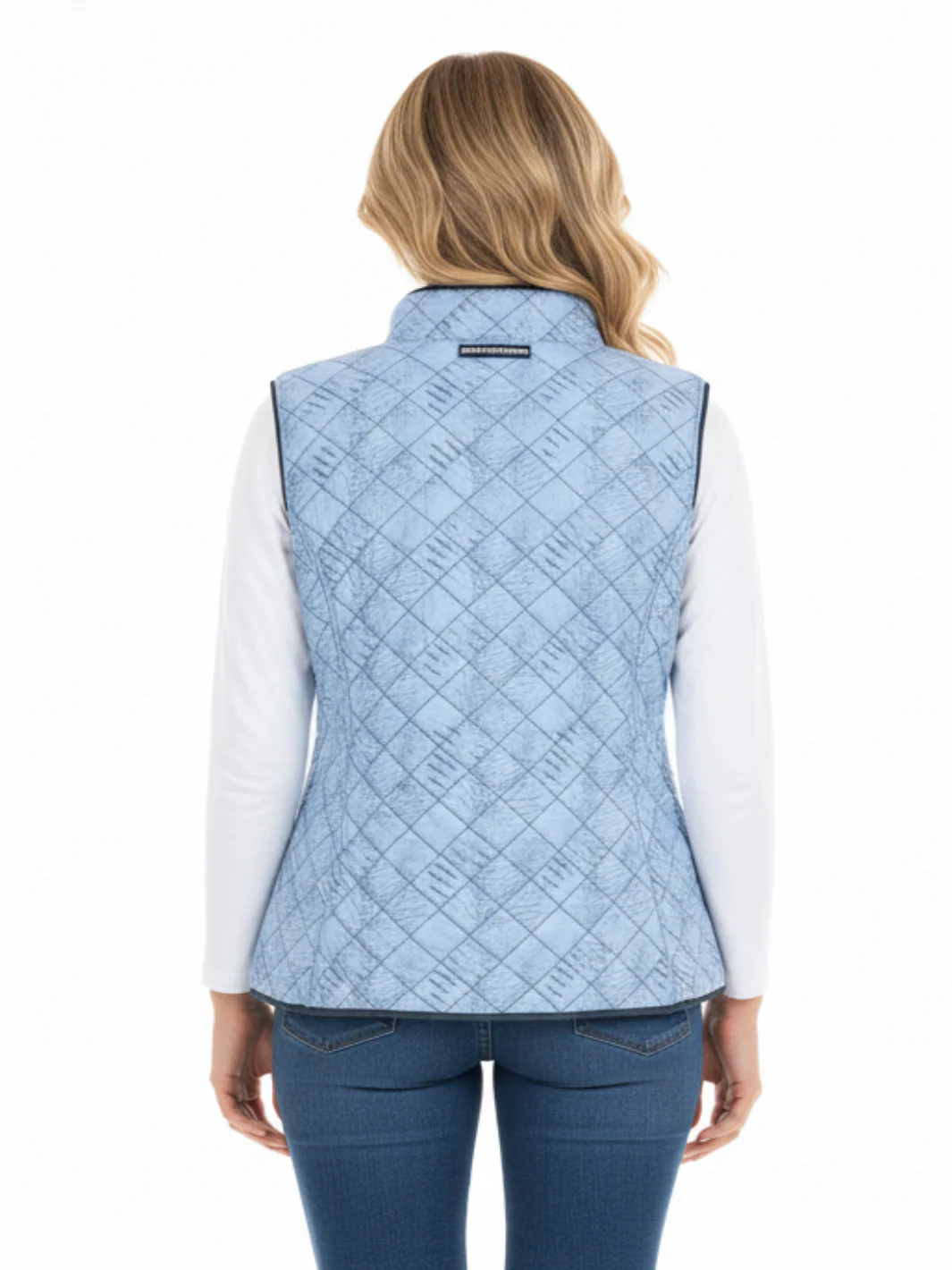 Normann Reversible Waistcoat In Blue 2014 - Image 5