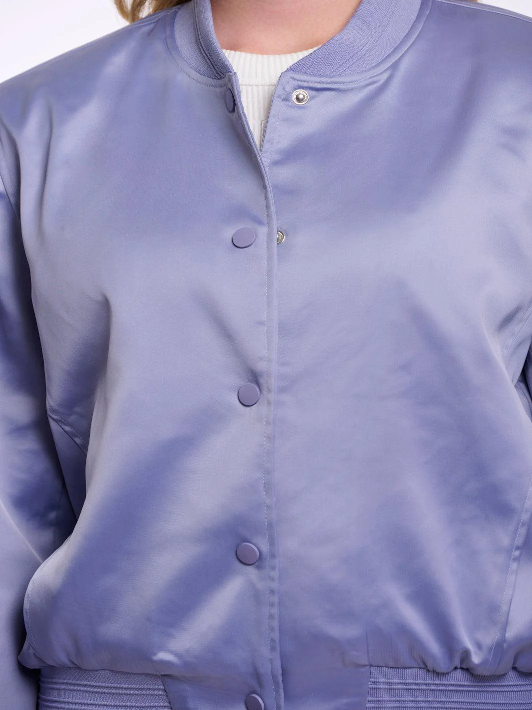Rino & Pelle Banner Bomber Jacket In Blue - Image 4
