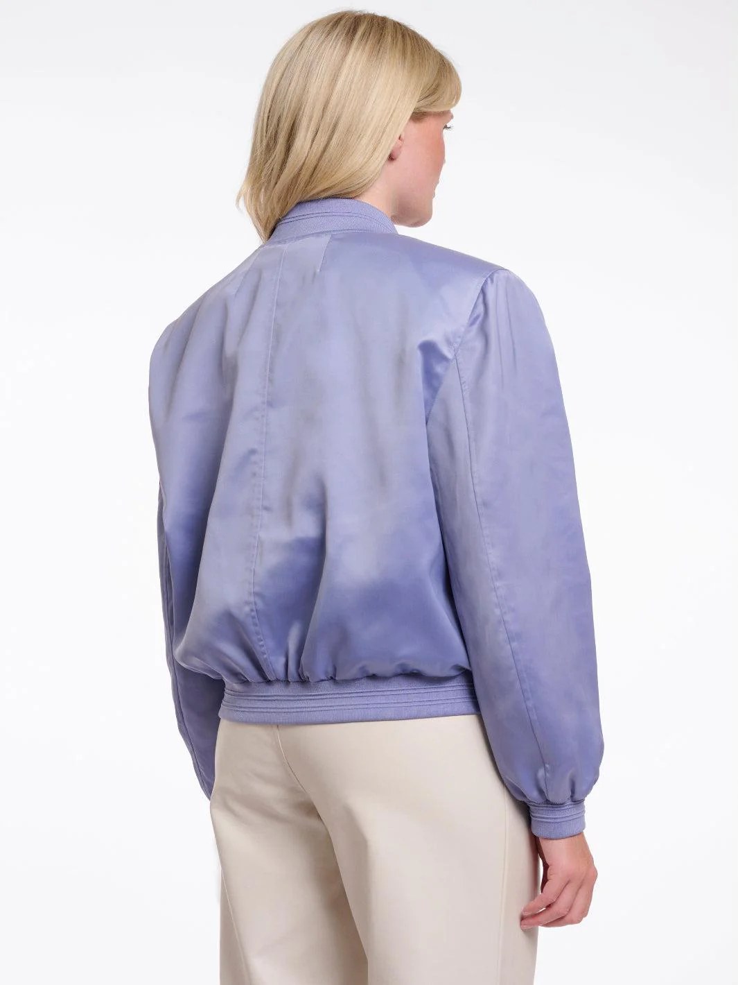 Rino & Pelle Banner Bomber Jacket In Blue - Image 5