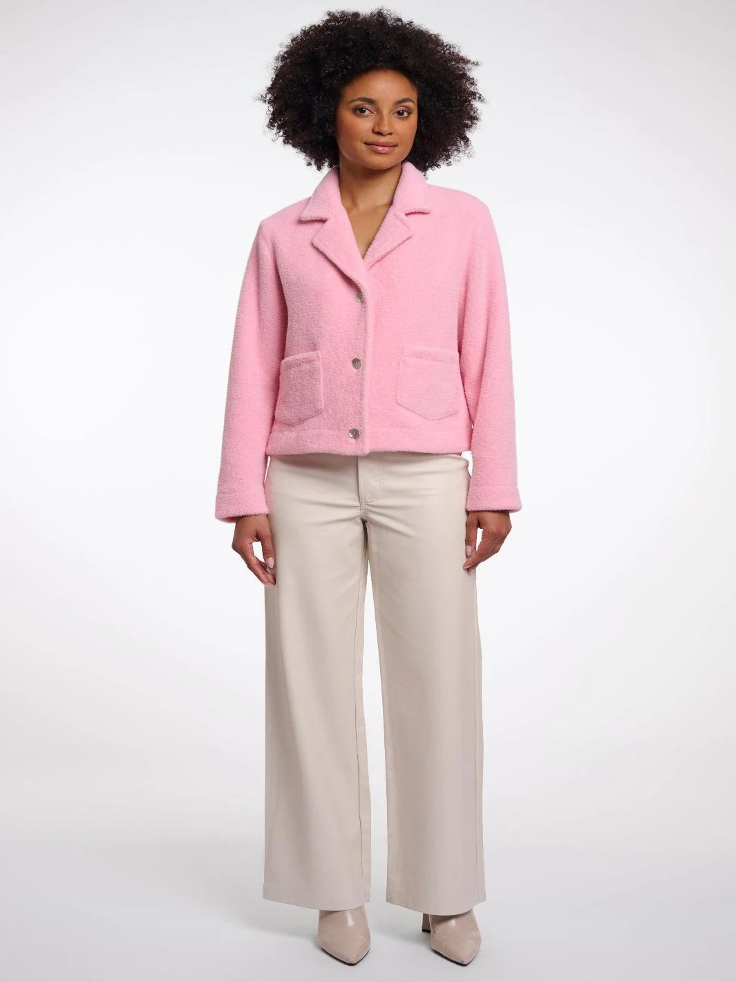 Rino & Pelle Bobien Jacket In Candy Pink - Image 3