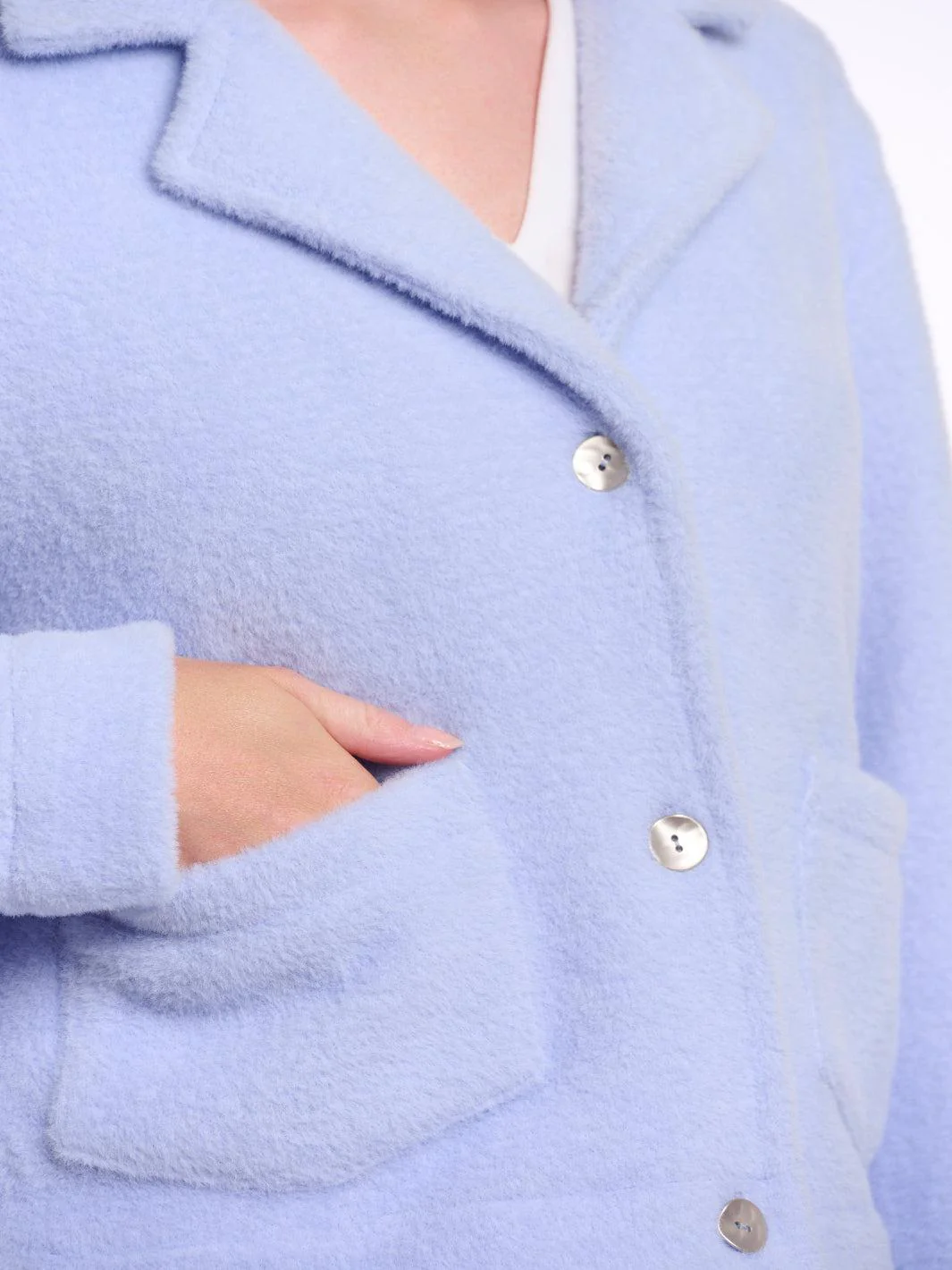 Rino & Pelle Bobien Jacket In Light Blue - Image 3