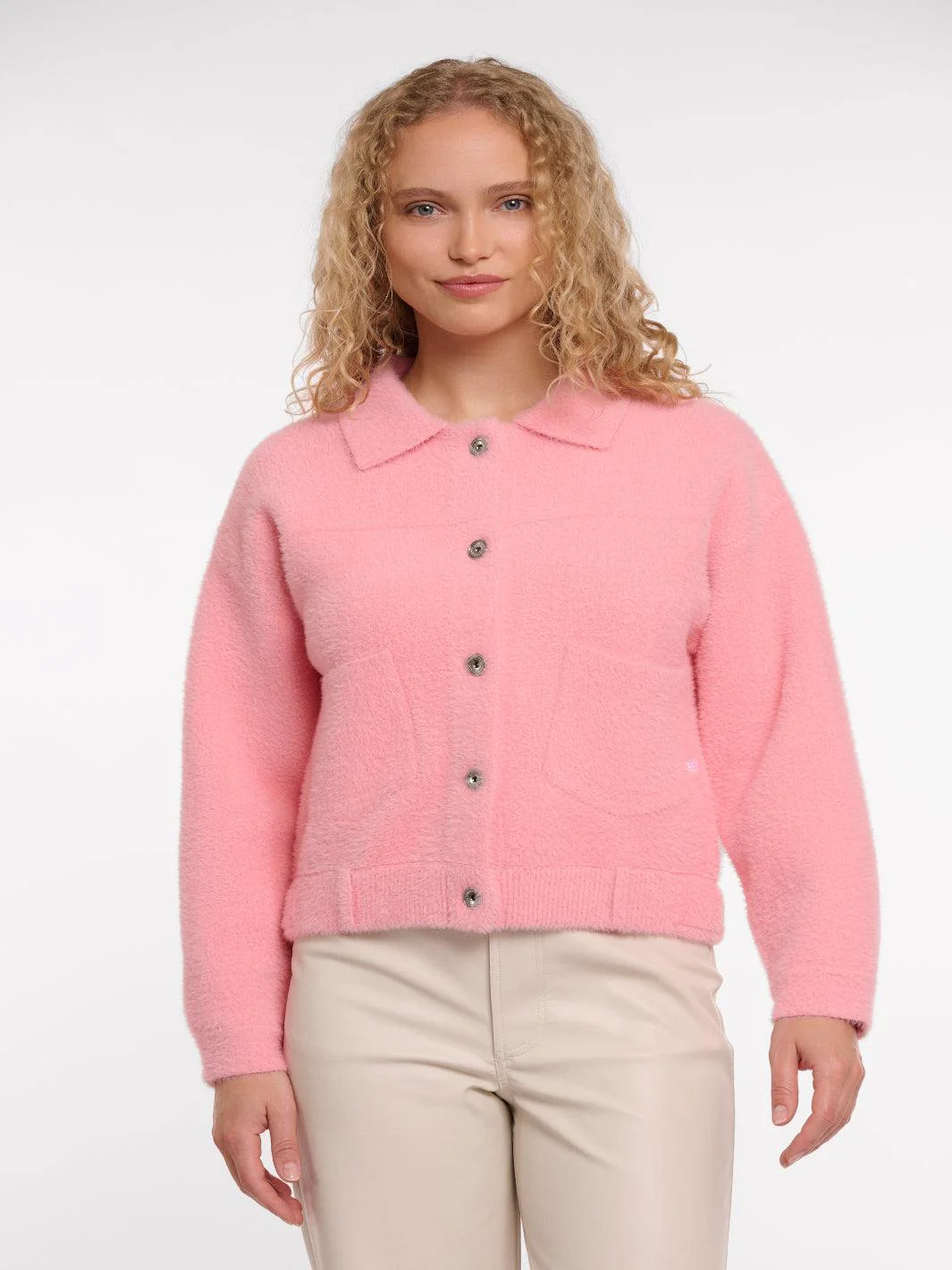 Rino & Pelle Bubbly Jacket In Candy Pink - Image 3