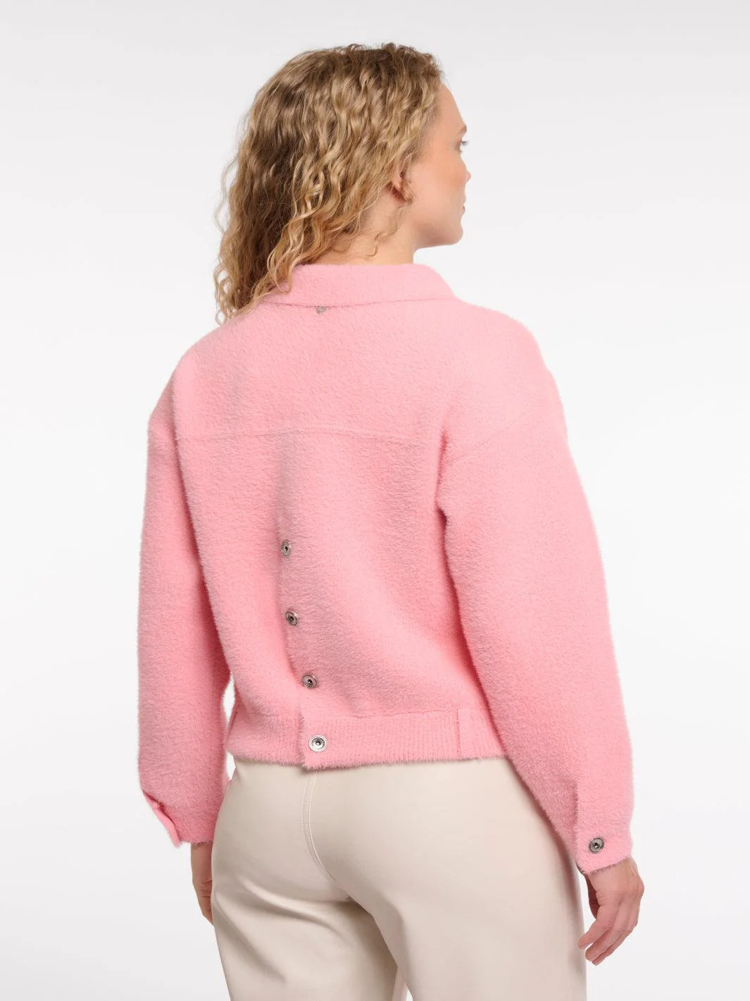 Rino & Pelle Bubbly Jacket In Candy Pink - Image 5