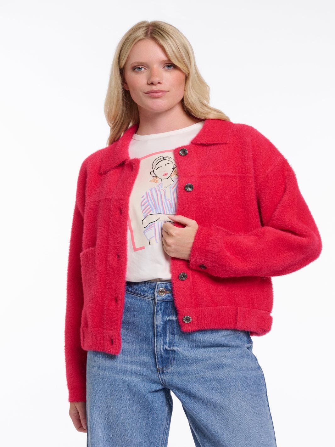 Rino & Pelle Bubbly Jacket In Pink Punch