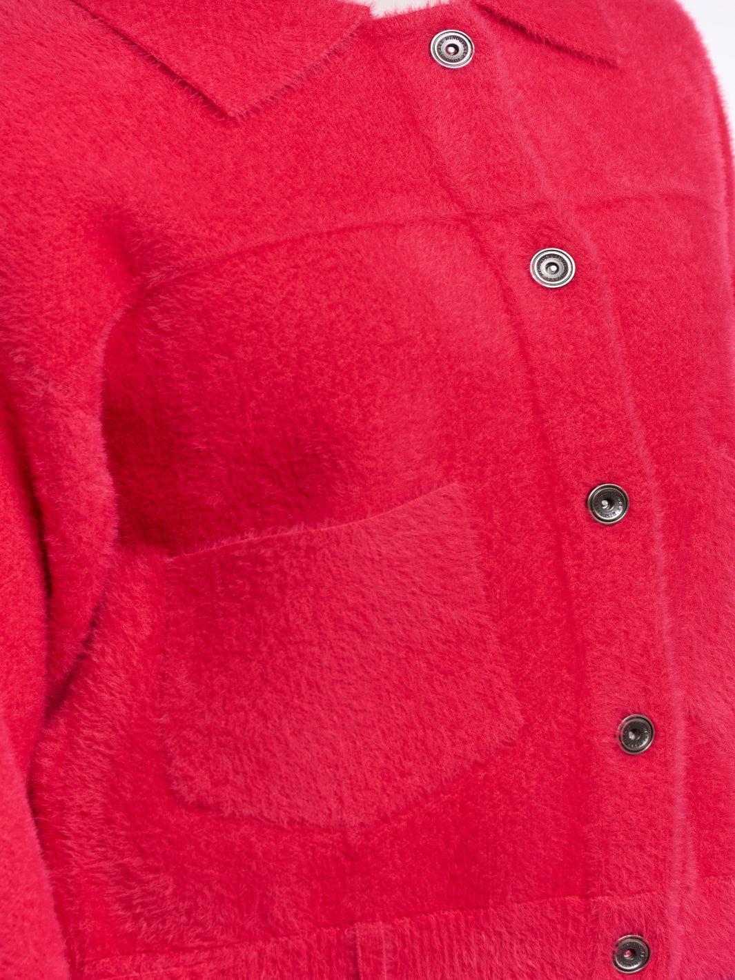 Rino & Pelle Bubbly Jacket In Pink Punch - Image 4