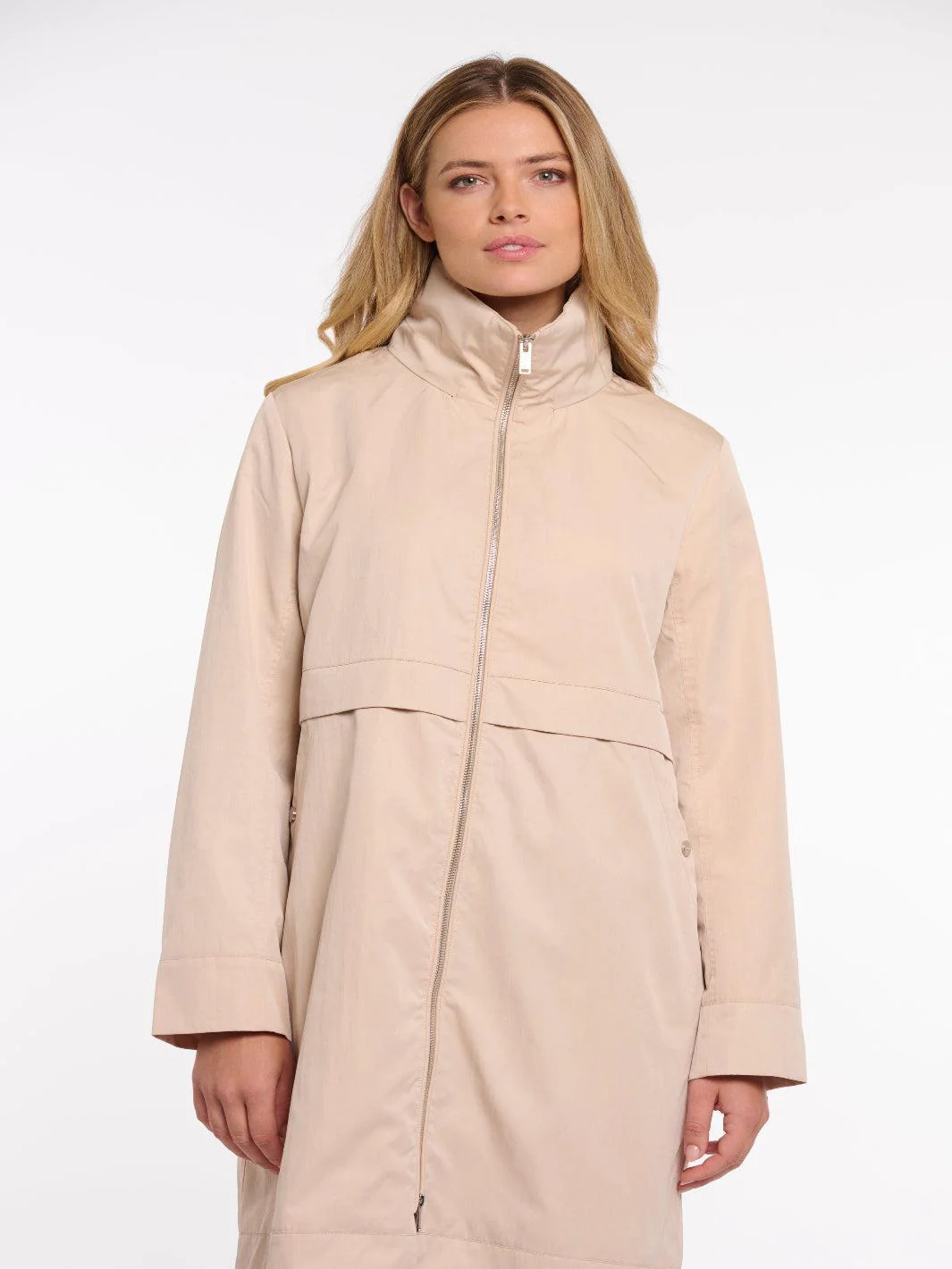 Rino & Pelle Darren Parka Jacket In Oat - Image 2