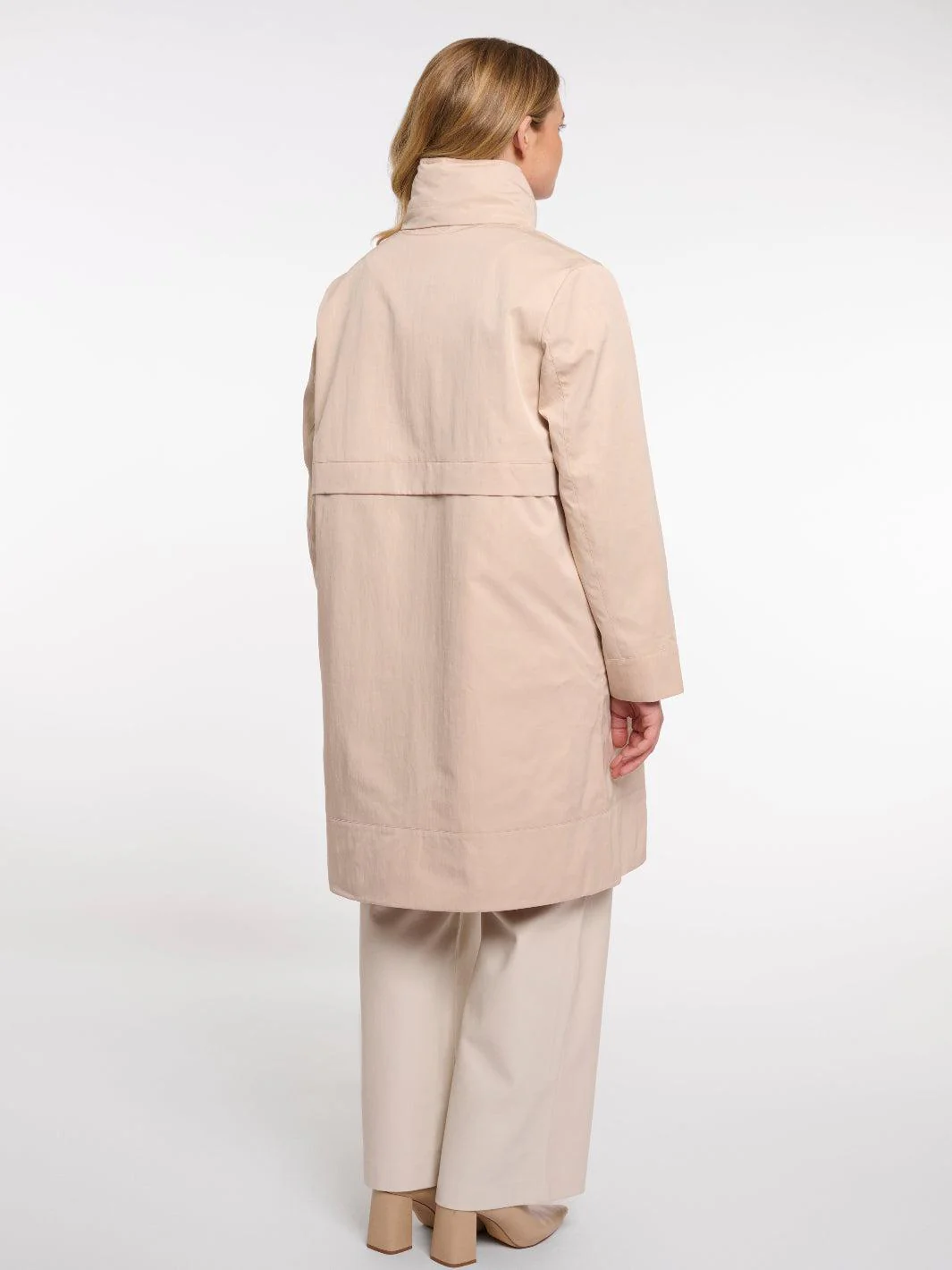 Rino & Pelle Darren Parka Jacket In Oat - Image 4