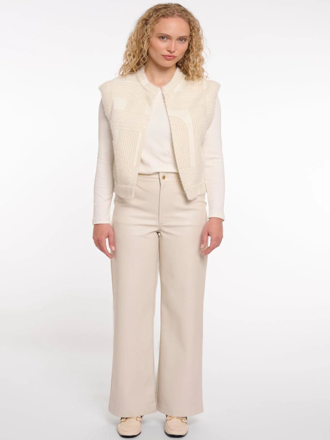 Rino & Pelle Elona Waistcoat In Birch Print - Image 2