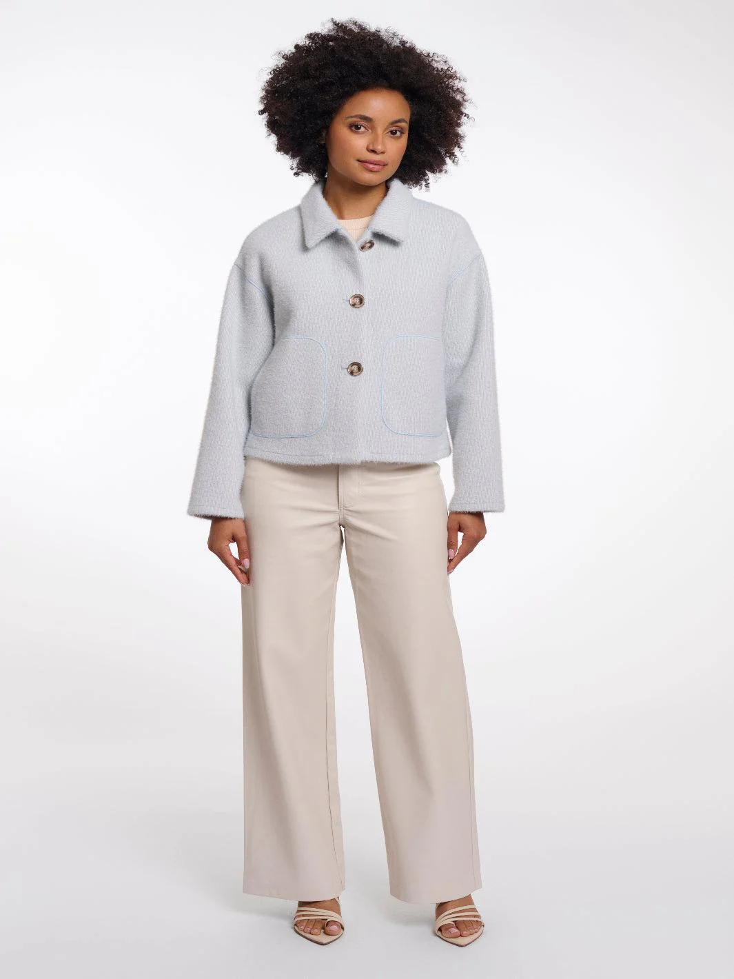 Rino & Pelle Esia Jacket In Light Blue - Image 2