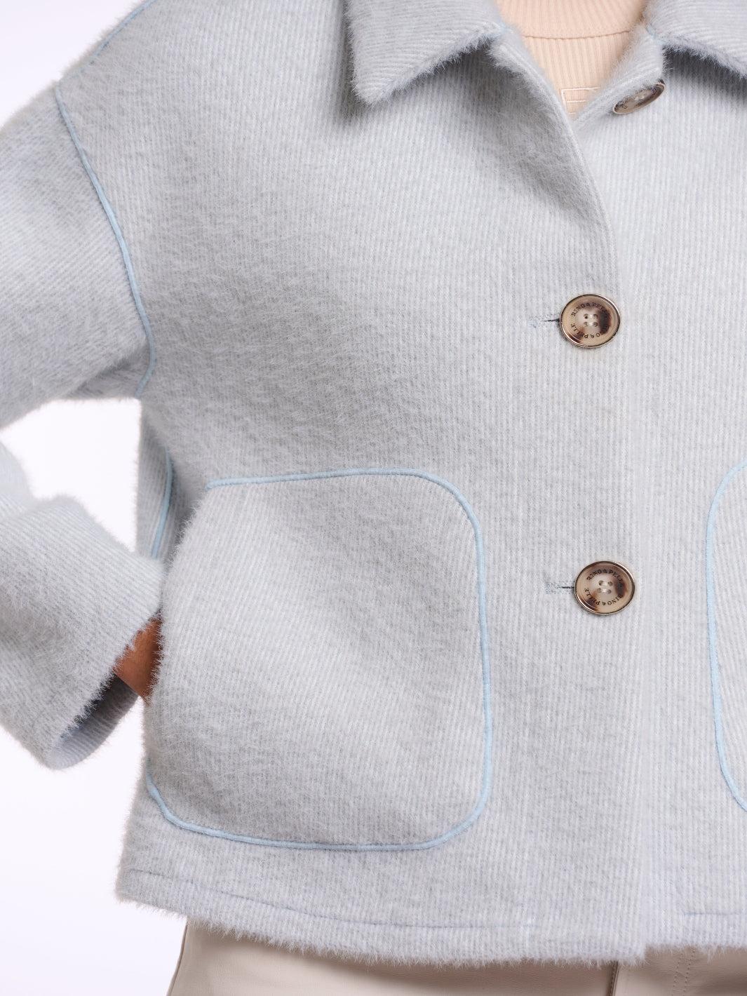 Rino & Pelle Esia Jacket In Light Blue - Image 3