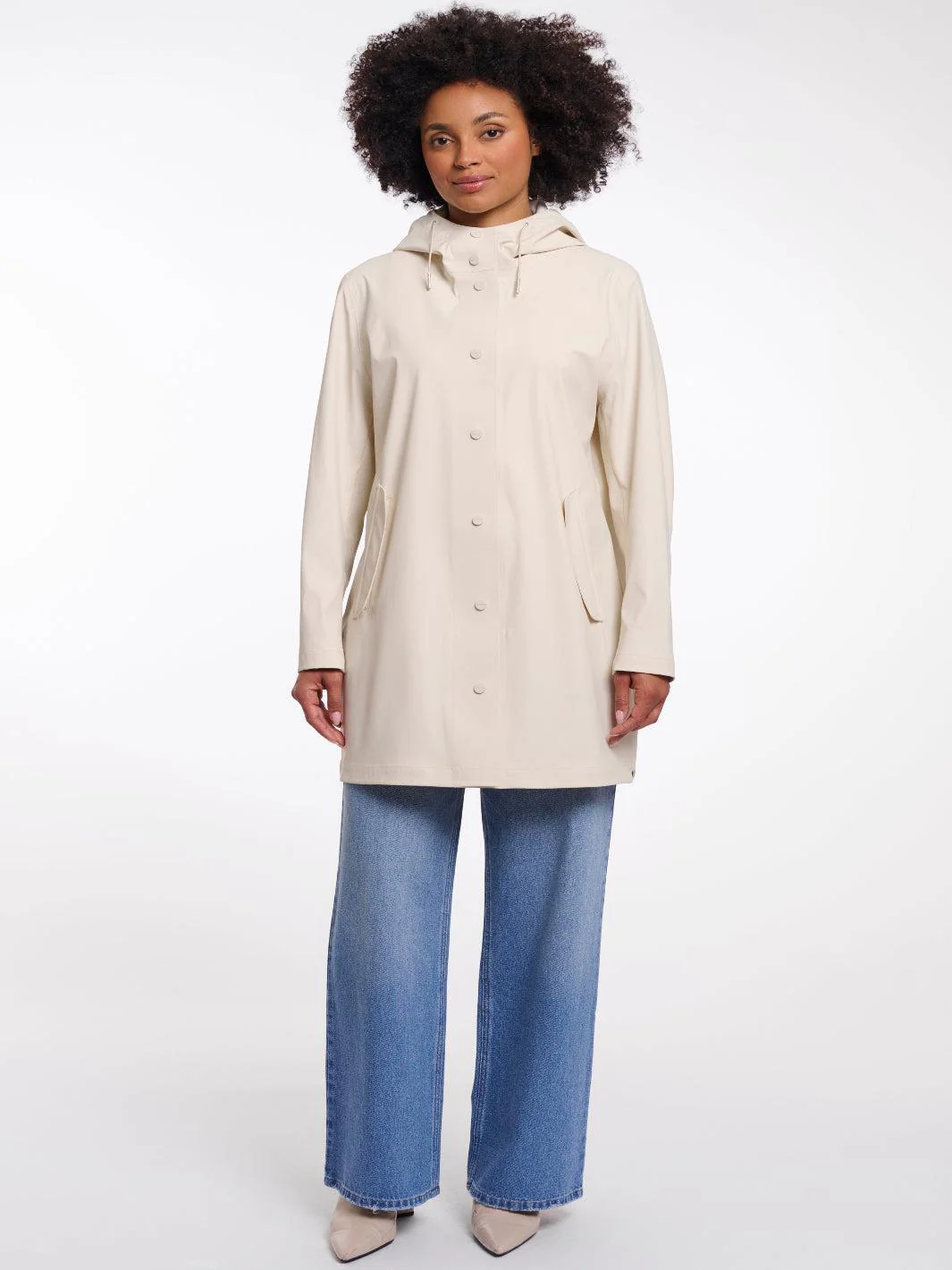 Rino & Pelle Ize Raincoat In Birch