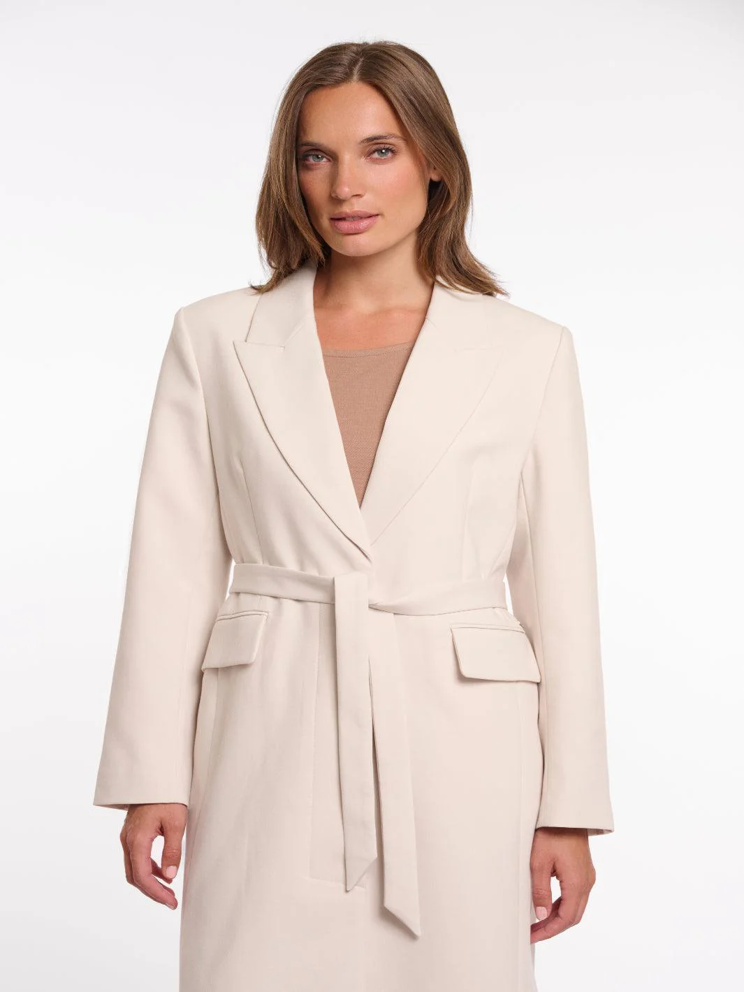Rino & Pelle Luana Tailored Jacket In Birch - Image 2