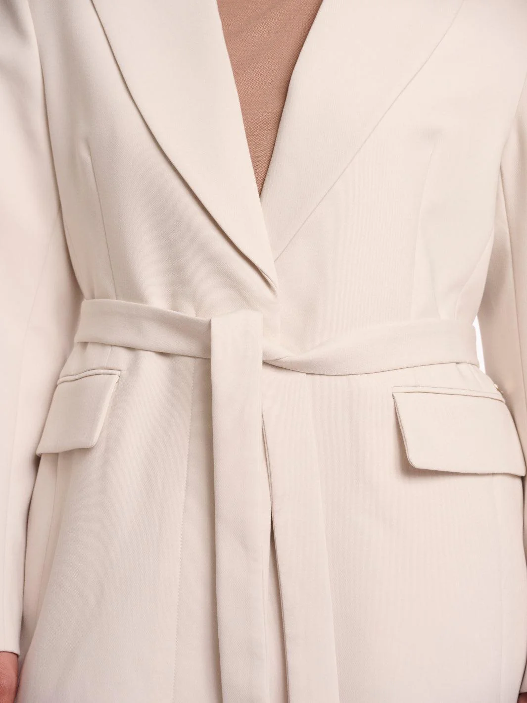 Rino & Pelle Luana Tailored Jacket In Birch - Image 3