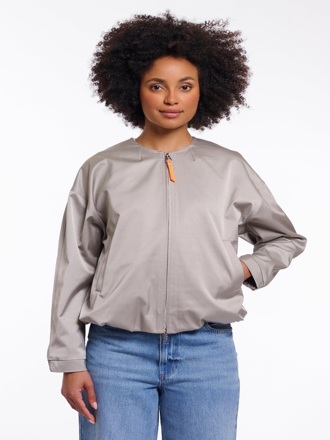 Rino & Pelle Siem Blouson Jacket In Grey