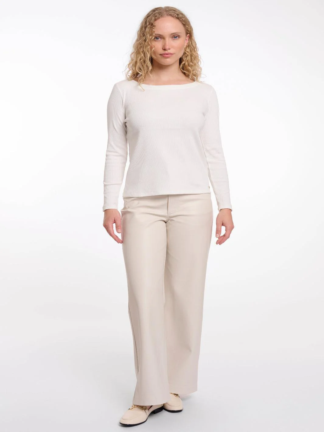 Rino & Pelle Sienna Top In White - Image 2