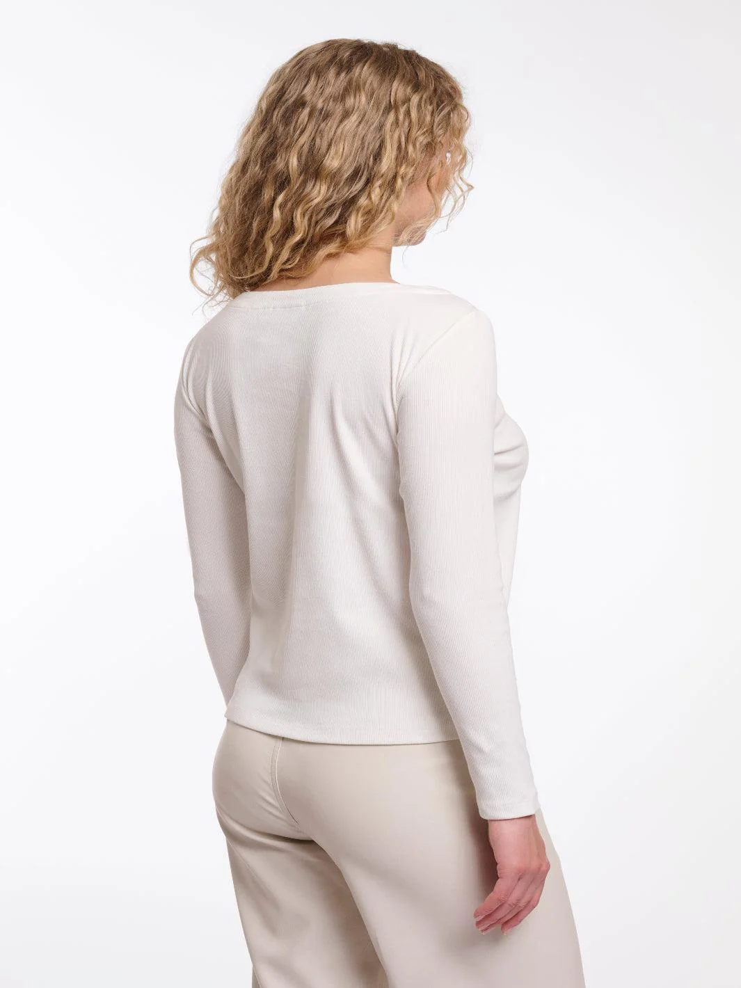 Rino & Pelle Sienna Top In White - Image 4