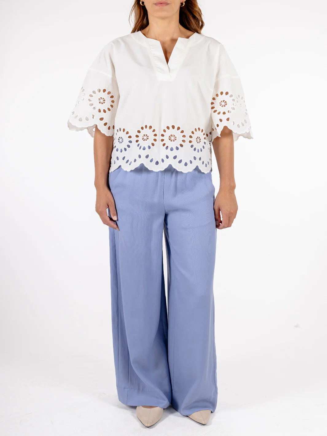 Rino & Pelle Trudy Blouse In White - Image 2
