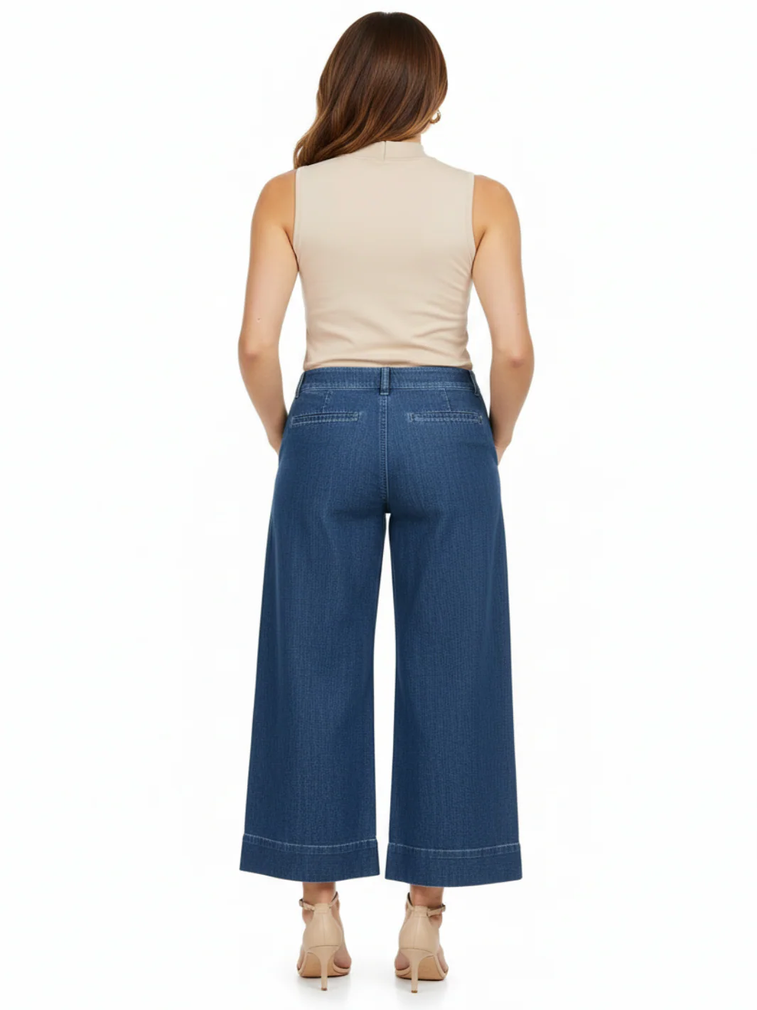 Robell Debby Trousers In Blue 51602 - Image 2